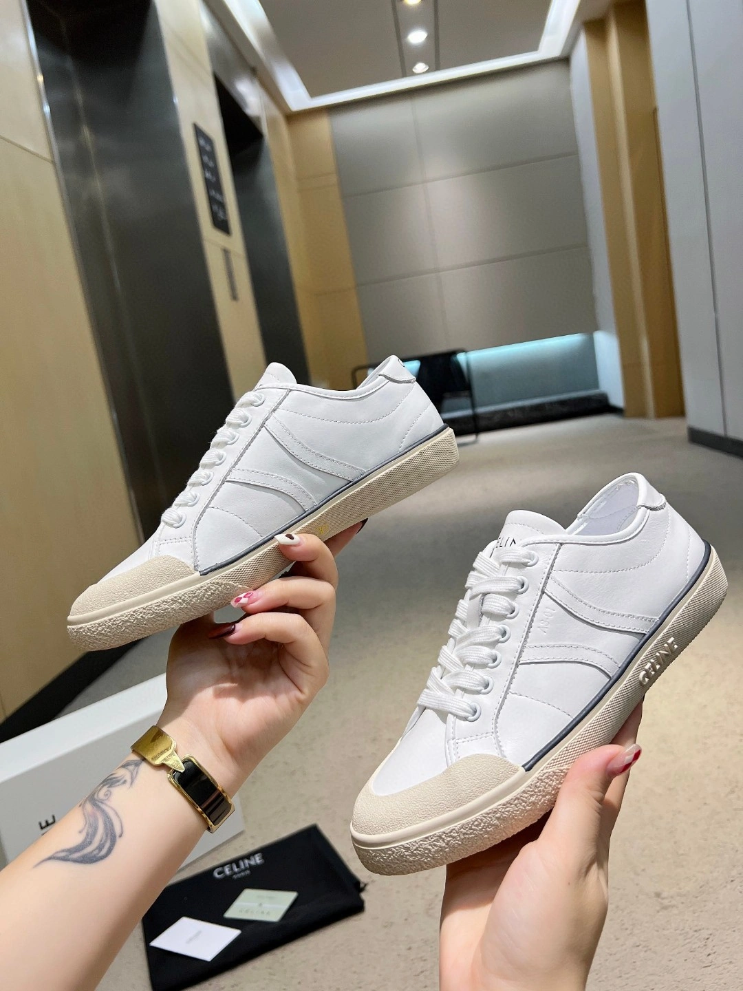 OOBB-- 358i95 356223985C.01OP cowhide sheepskin Thick soles：2.5CM item:D-X000G0363